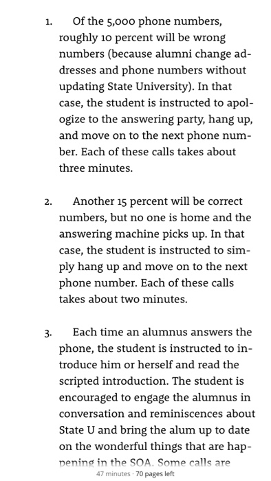 8.4 The School of Accounting (SOA) at State Uni- versity is planning