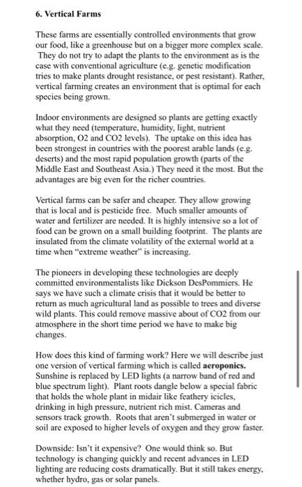 good business investment? Overview In this session we will look at seven