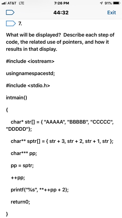 20; int* ptr : &i; ('ptr)++; int j 15; ptr = &j;