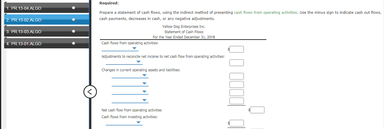 is as follows: Dec. 31, Dec. 31, 2018 2017 3. PR. 13-03.ALGO