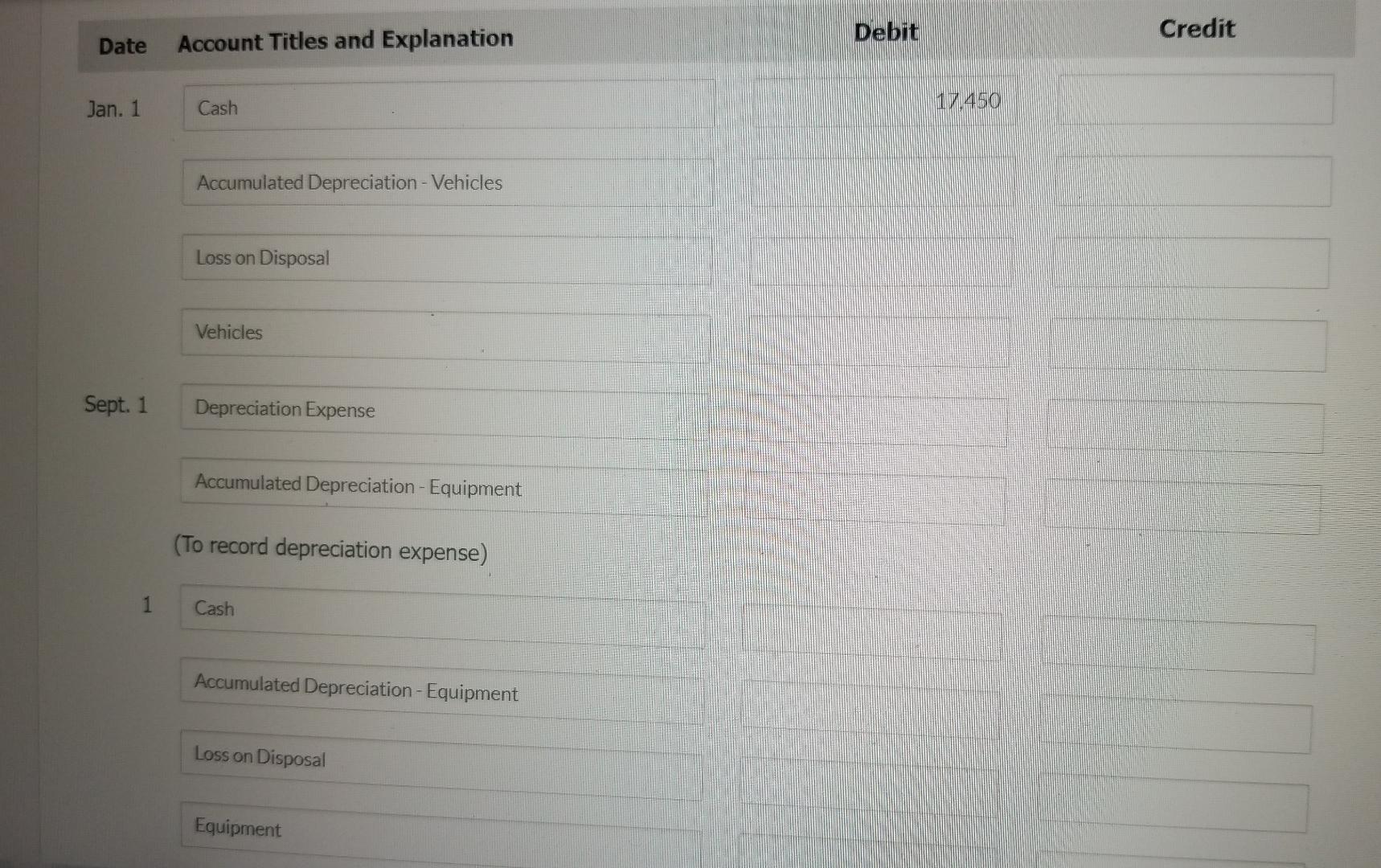 Vista Limited for 2021. Carla Vista uses straight-line depreciation and records adjusting