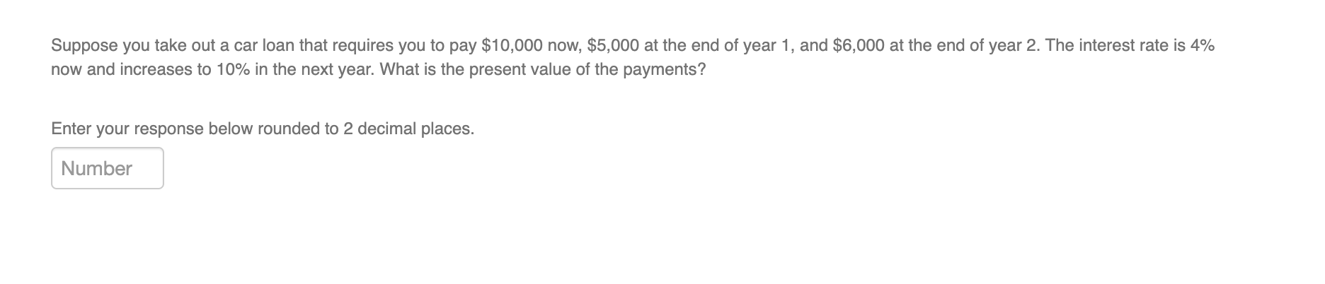 have $60,000 in your bank account and you will need a total