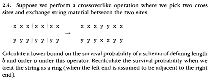 strings? What are the order and defining length of each of the