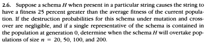 the probability of a single mutation is p-0.001. Estimate the probability of
