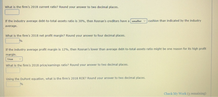 Cash and equivalents $120 $105 Accounts receivable 275 300 Inventories 375 350