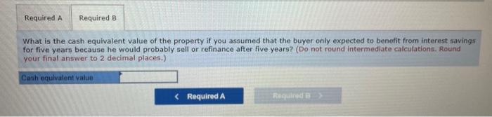 and finds a property that recently sold for $206,000. She finds that