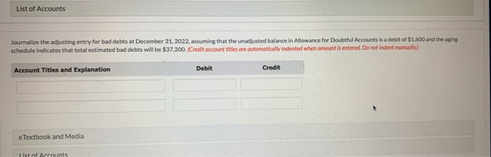 Cope $42 900 DeSpears Others Estimated percentage uncollectible 3% 7% 13% 23%