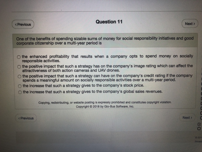  Question 11