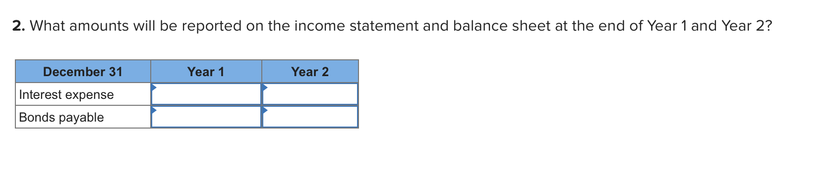 at a Discount and Determining Reported Amounts LO10-4 On January 1 of