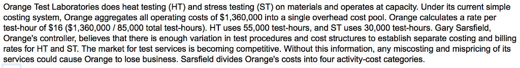  Orange Test Laboratories does heat testing (HT) and stress testing (ST)