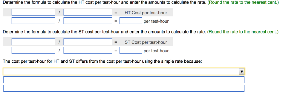 pool. Orange calculates a rate per test-hour of $16 ($1,360,000 /85,000 total