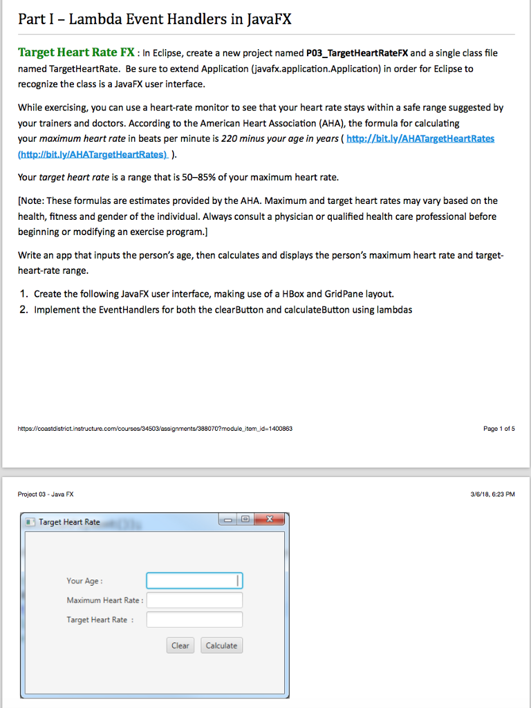 NOTE: JUST GOT STARTED ON "JAVA FX" IN JAVA 2 COURSE Part