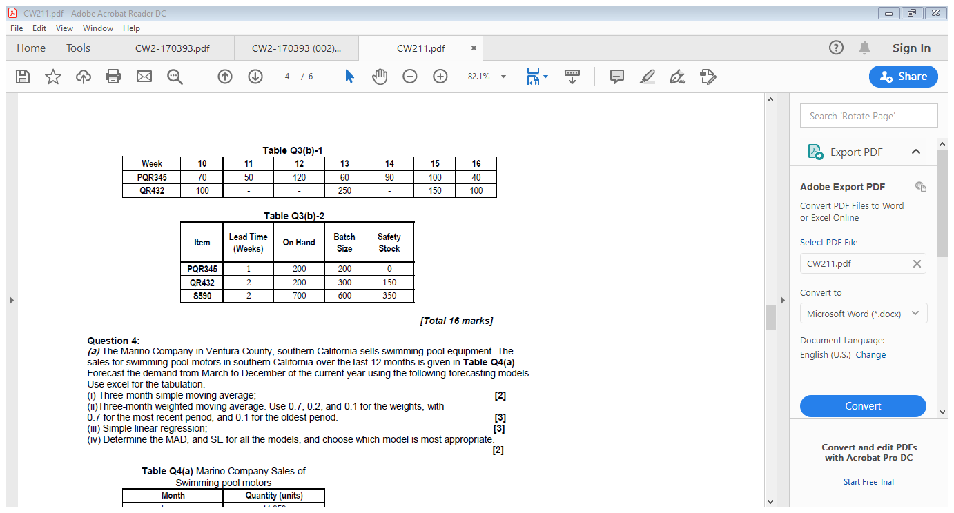 X CW211.pdf - Adobe Acrobat Reader DC File Edit View Window