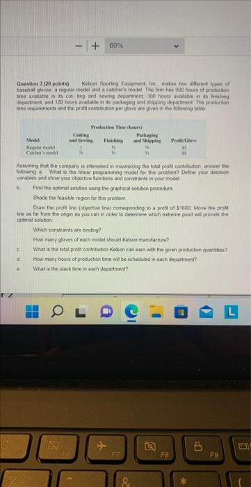 I need this queation for today. Help with letter B.thank you -