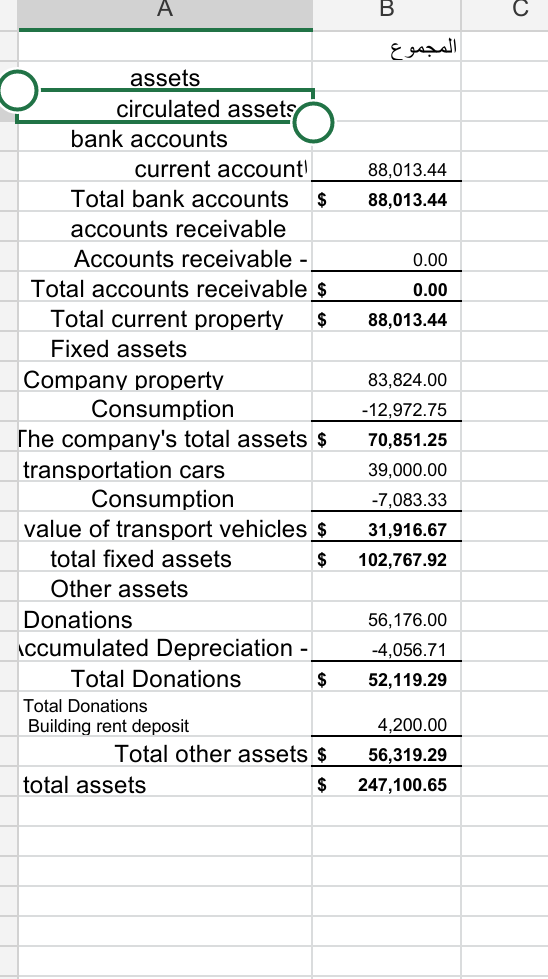 Based on the information provided in the attached file, review the general
