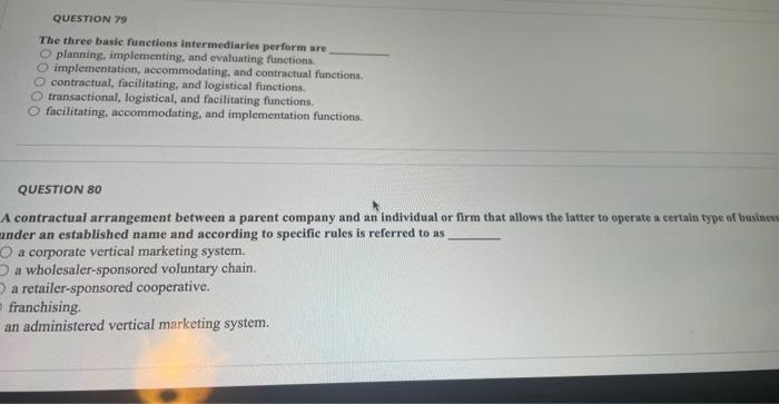  The three basie functions intermediaries perform are planning, implementing, and evaluating