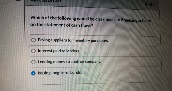 in which the company operates. affects only the operating activities section of