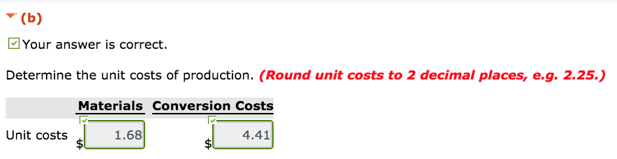 into production Units in ending work in process Percent complete in ending