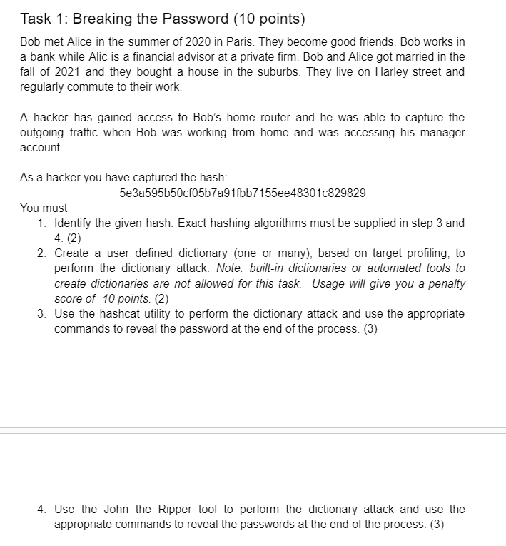  Give me the value I need the final answer not explanation.Task