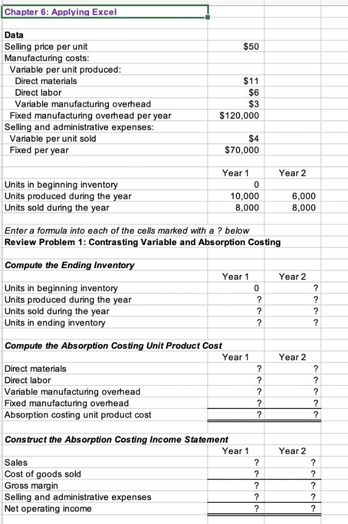 marks, verify that the dollar amounts match the numbers in Review Problem