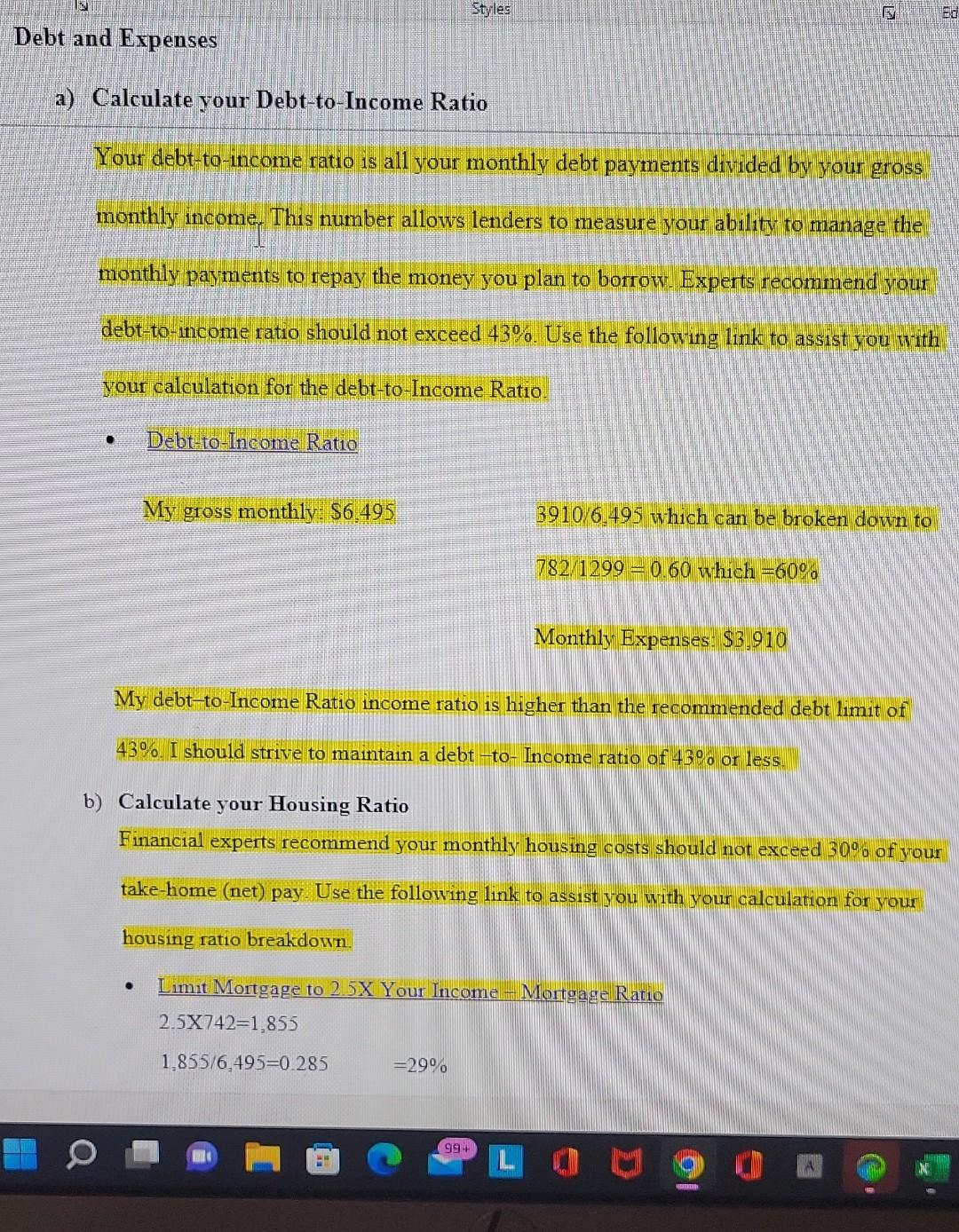 - Personalcare - Entertainment r Saings: AMHERELIAnieous: a. Totalivionthy Expenses Compare your