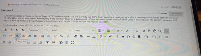 7500005 every year. The firm currently has 100% Equity and cost of