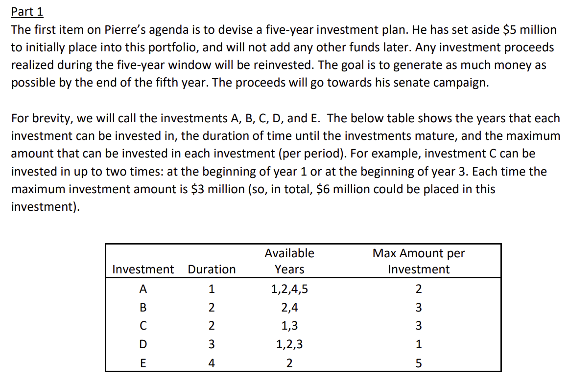 ***Please use excel solver and show all formulas and final values*** The