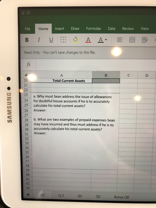 save changes to this file 1|Chapter 4, Question 1 Santos Charcuterie and