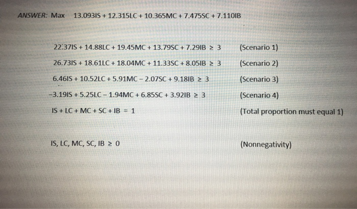 Portfolio manager Max Gaines needs to develop an investment portfolio for his