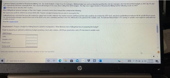  Lutter Westhuring the budgets a procultorer Making but was such an