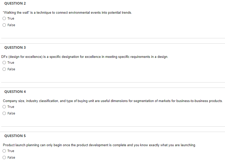  QUESTION 2 "Walking the wall" is a technique to connect environmental
