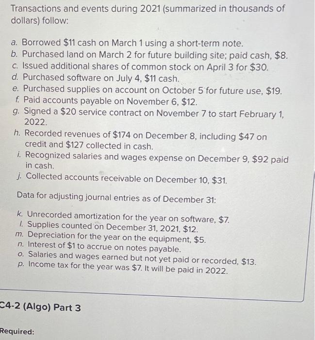 Adjusting Journal Entries) to Preparing Financial Statements and Closing Journal Entries (Chapters
