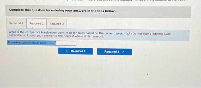 for the company as a whole. (Round your percentage answers to 2