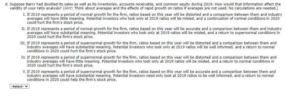 shares are shown in thousands too. Barry Computer Company: Balance Sheet as