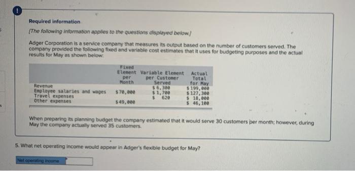 estimates that it uses for budgeting purposes and the actual results for