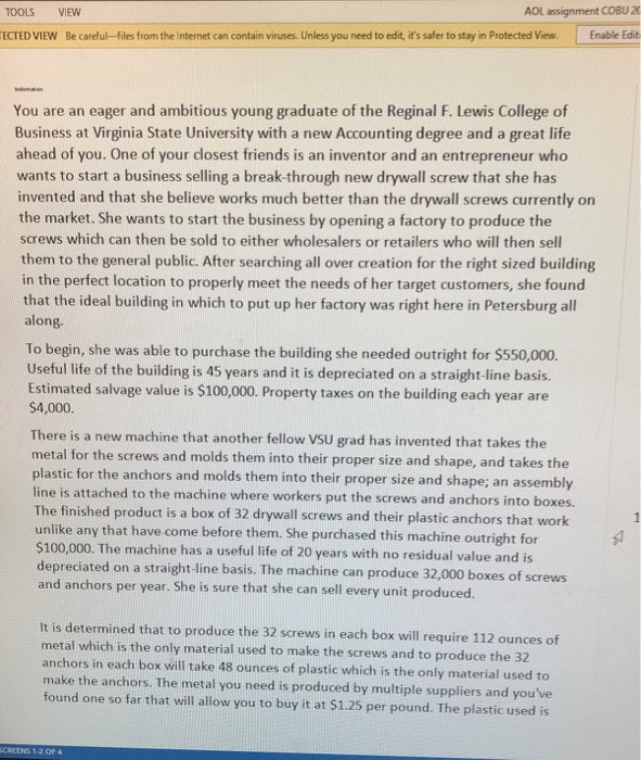  TOOLS VIEW AOL assignment COBU 20 ECTED VIEW Be careful-files from