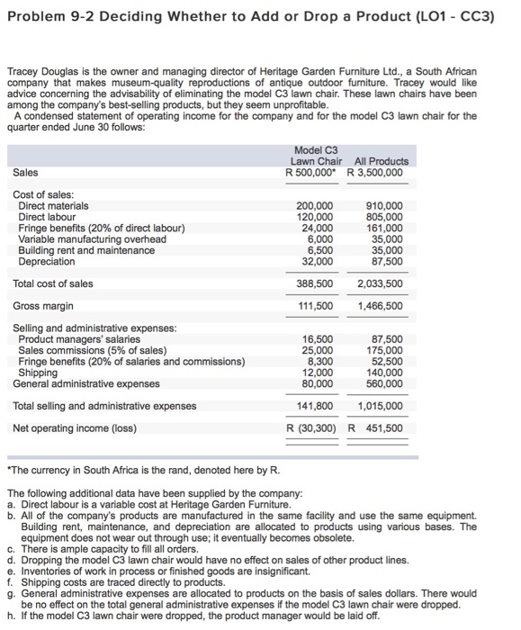  question 2 is wrong. why ? Problem 9-2 Deciding Whether to