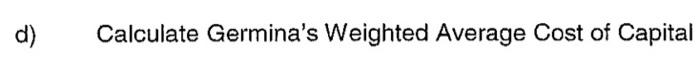 can better understand the formulas used Question 1 You have been asked