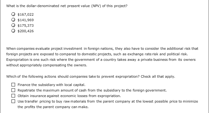 Aa Aa E. 9. International capital budgeting One of the important components