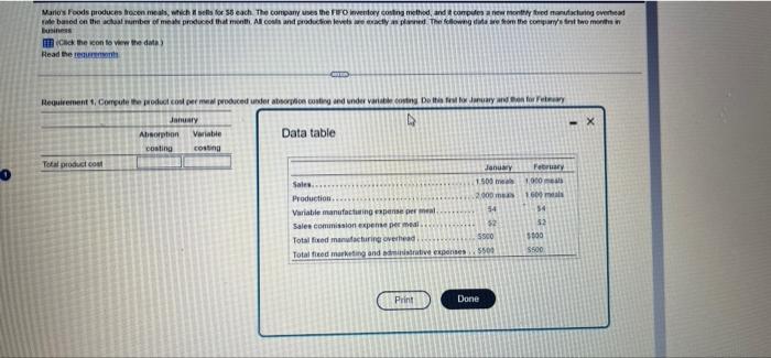 price per unit. $ 46.00 Direct material per unit $ 13.00 Direct