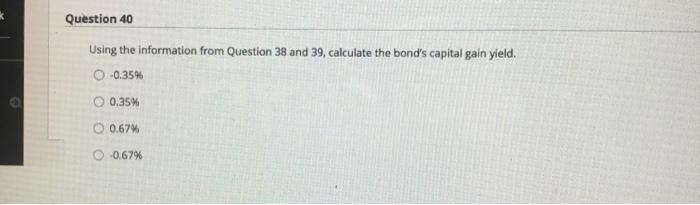 if the bond sets for $918 currently? We assume that interest is