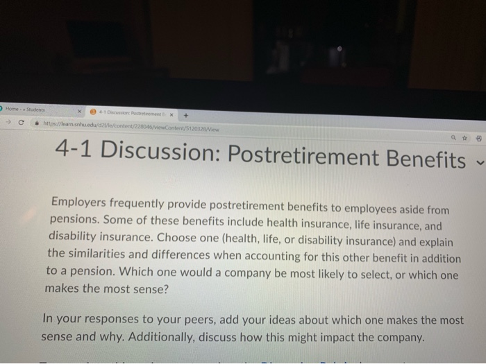  5 Home - Students | 41 Postrement X + > c