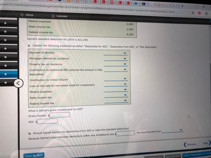 age 38, is single and has the following income and expenses in