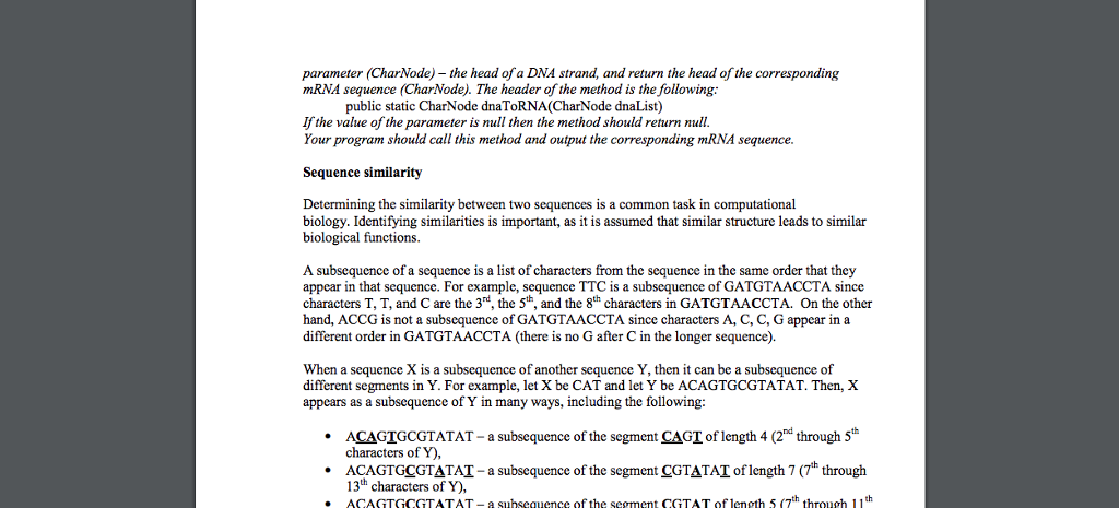 and my Tasks 1 and 2 are as follows: // File: CharNode.java