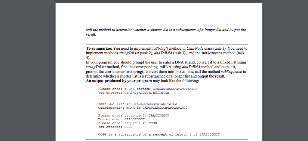 link in: // http://www.cs.colorado.edu/~main/docs //package edu.colorado.nodes; /****************************************************************************** * A CharNode provides a