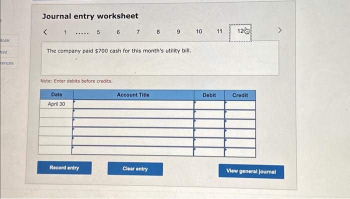preniun on a 12 -month prepaid insurance poliey. Hinti bebit Prepaid Insurance