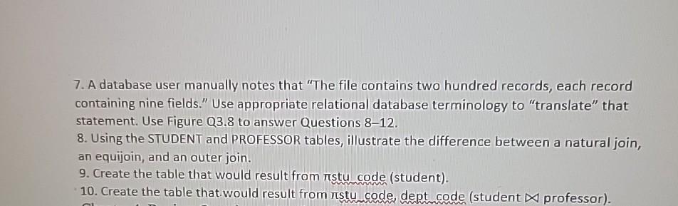  A database user manually notes that "The file contains two hundred