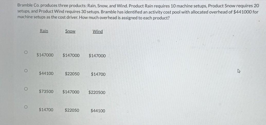 please answer the following questions next one below: next next next Bramble