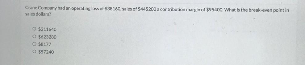 Co. produces three products: Rain, Snow, and Wind. Product Rain requires 10
