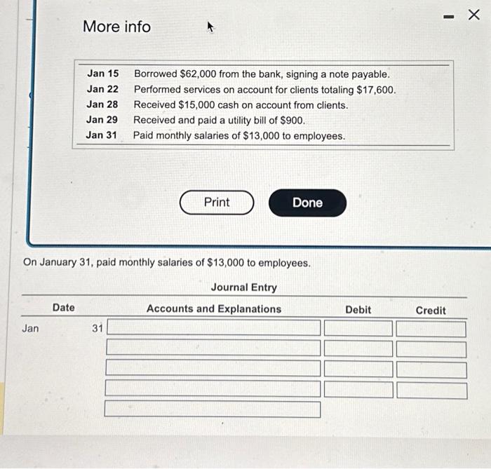 vies the transoctions) Joumalite the trankactons of Bartaca Beown, Acchitect. Include an